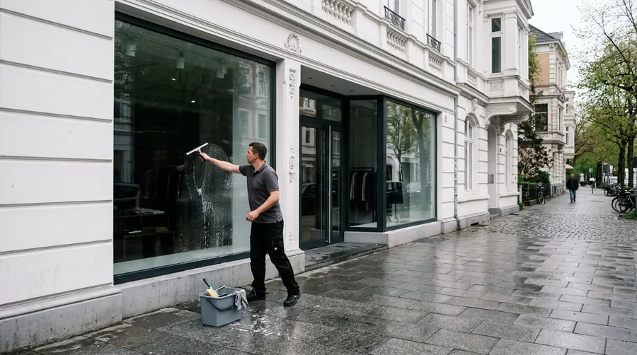 Schaufensterreinigung in Hamburg